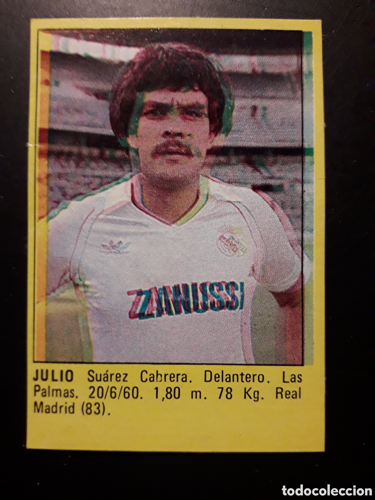 Cromos de f&uacute;tbol: JULIO, REAL MADRID, FICHAJE SUPER F&Uacute;TBOL 84 83-84 1983-1984 ROLL&Aacute;N DESPEGADO PEDIDO M&Iacute;NIMO 3&euro;