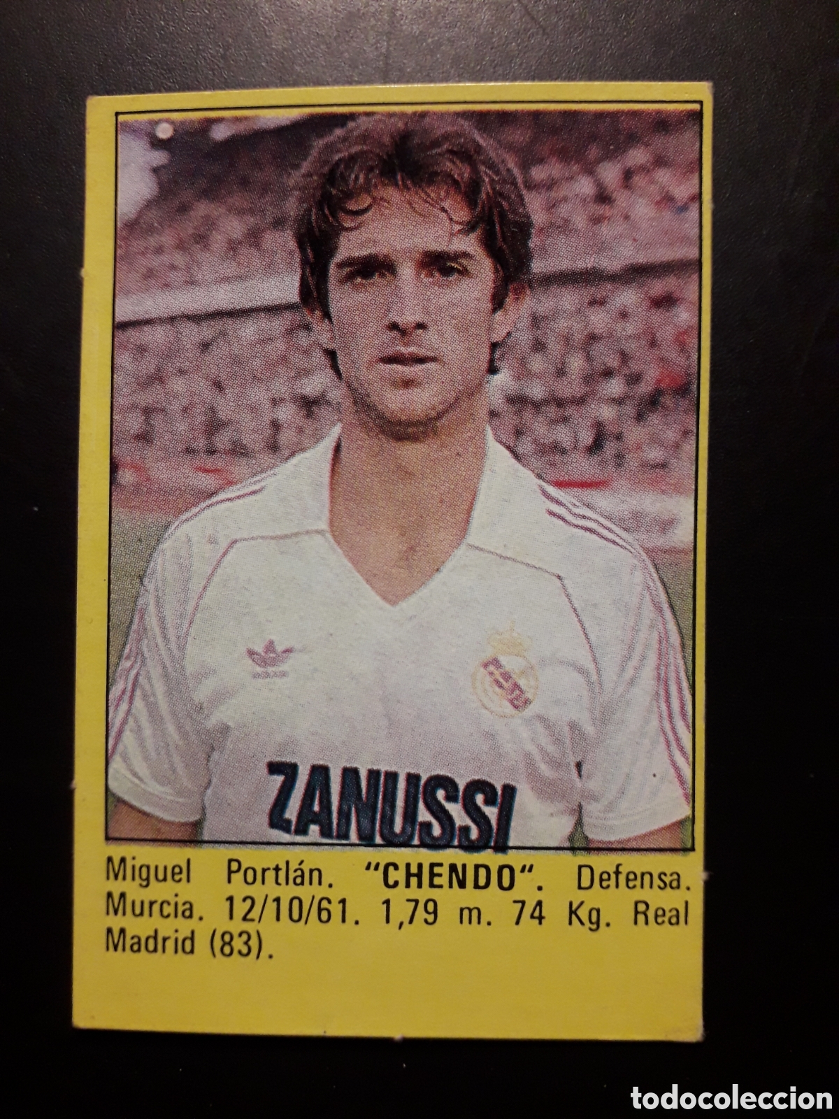 Cromos de f&uacute;tbol: CHENDO, REAL MADRID SUPER F&Uacute;TBOL 84 83-84 1983-1984 ROLL&Aacute;N DESPEGADO PEDIDO M&Iacute;NIMO 3&euro;