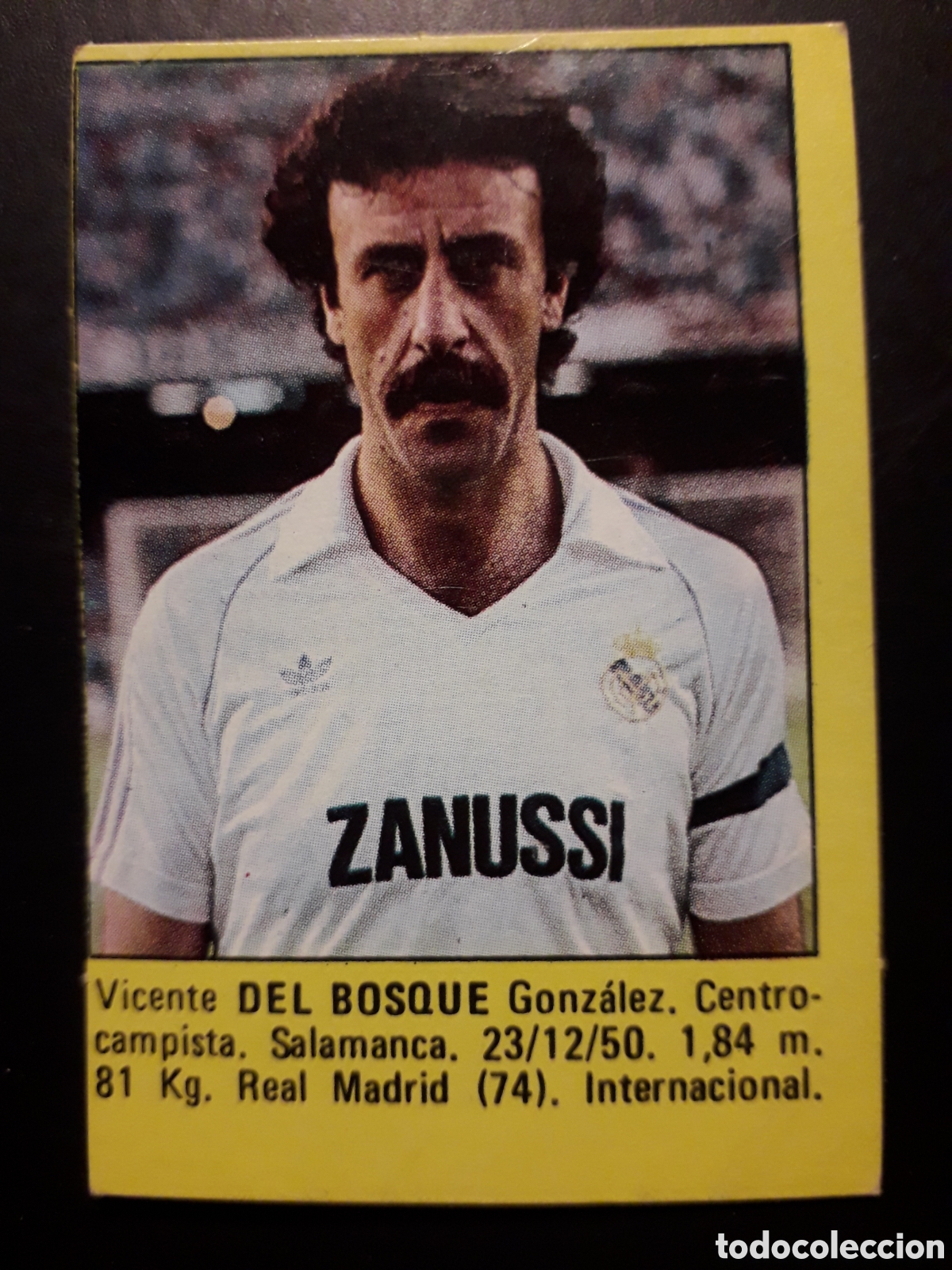Cromos de f&uacute;tbol: DEL BOSQUE, REAL MADRID SUPER F&Uacute;TBOL 84 83-84 1983-1984 ROLL&Aacute;N DESPEGADO PEDIDO M&Iacute;NIMO 3&euro;