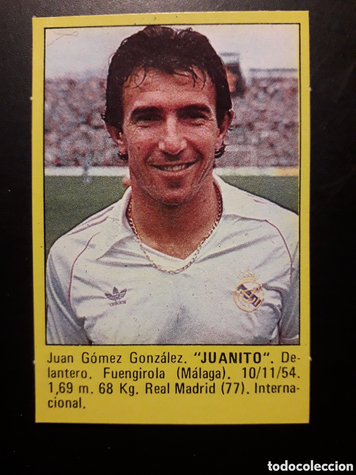Cromos de f&uacute;tbol: JUANITO, REAL MADRID SUPER F&Uacute;TBOL 84 83-84 1983-1984 ROLL&Aacute;N DESPEGADO PEDIDO M&Iacute;NIMO 3&euro;