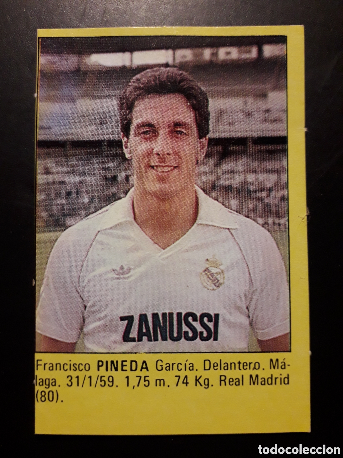 Cromos de f&uacute;tbol: PINEDA, REAL MADRID SUPER F&Uacute;TBOL 84 83-84 1983-1984 ROLL&Aacute;N DESPEGADO PEDIDO M&Iacute;NIMO 3&euro;