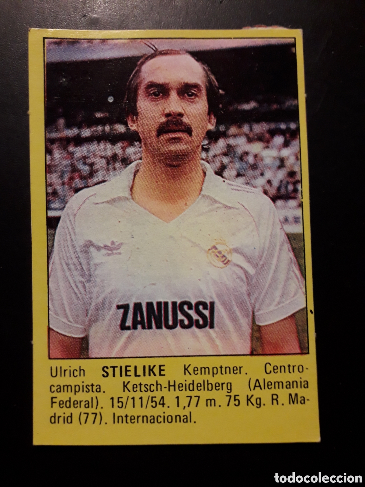 Cromos de f&uacute;tbol: STIELIKE, REAL MADRID SUPER F&Uacute;TBOL 84 83-84 1983-1984 ROLL&Aacute;N DESPEGADO PEDIDO M&Iacute;NIMO 3&euro;