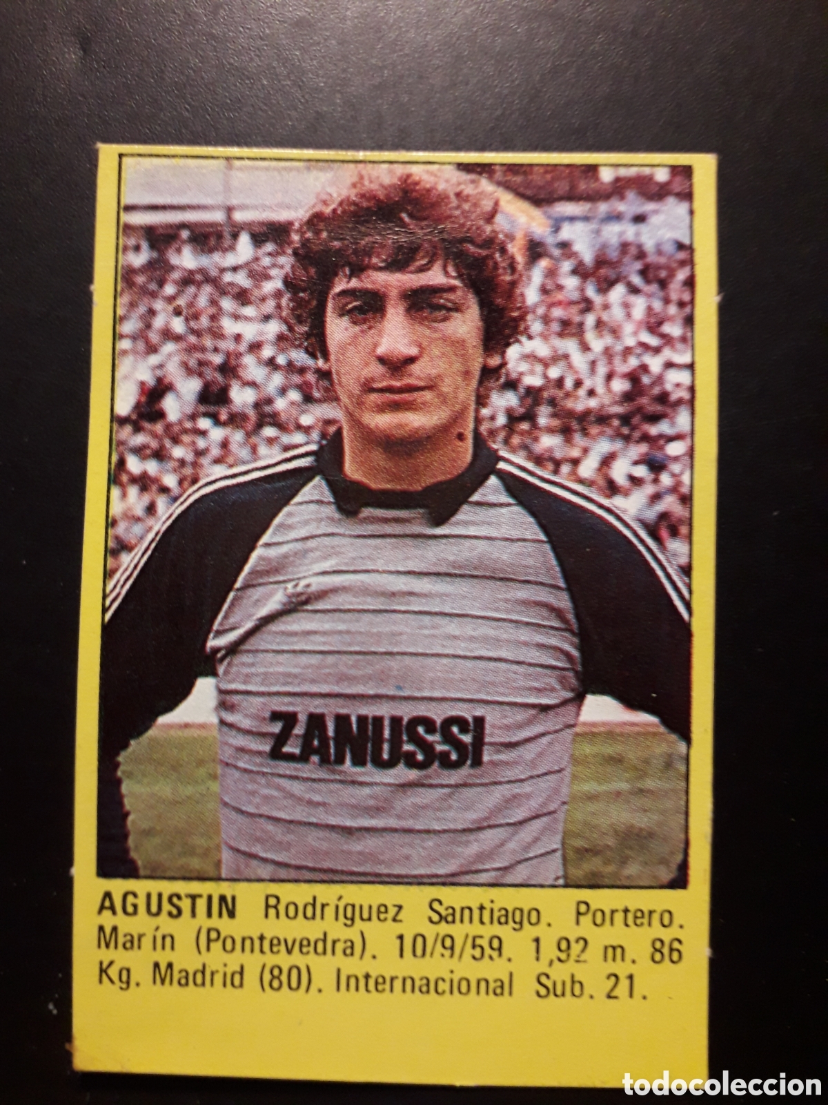 Cromos de f&uacute;tbol: AGUST&Iacute;N, REAL MADRID SUPER F&Uacute;TBOL 84 83-84 1983-1984 ROLL&Aacute;N DESPEGADO PEDIDO M&Iacute;NIMO 3&euro;