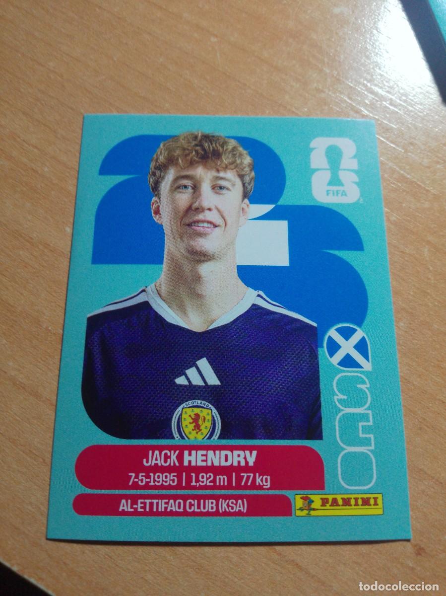 Figurine di Calcio: HENDRY ESCOCIA SCO 3 MUNDIAL FIFA WORLD CUP 2026 26 PANINI STICKERS NUEVO