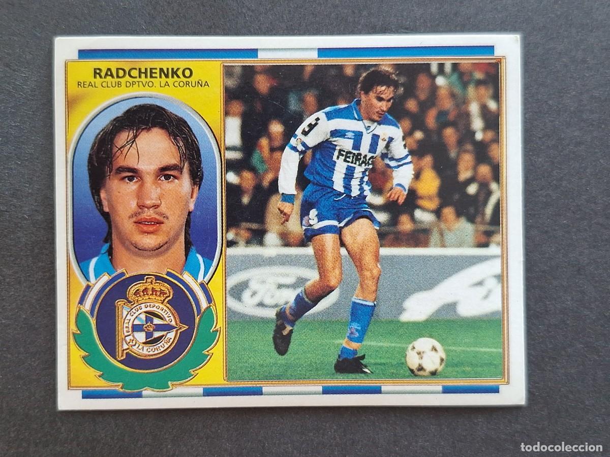 Fu&szlig;ball-Sticker: L5 RADCHENKO DEPORTIVO DE LA CORU&Ntilde;A LIGA ESTE 1996 1997 96 97 NUNCA PEGADO SIN PEGAR