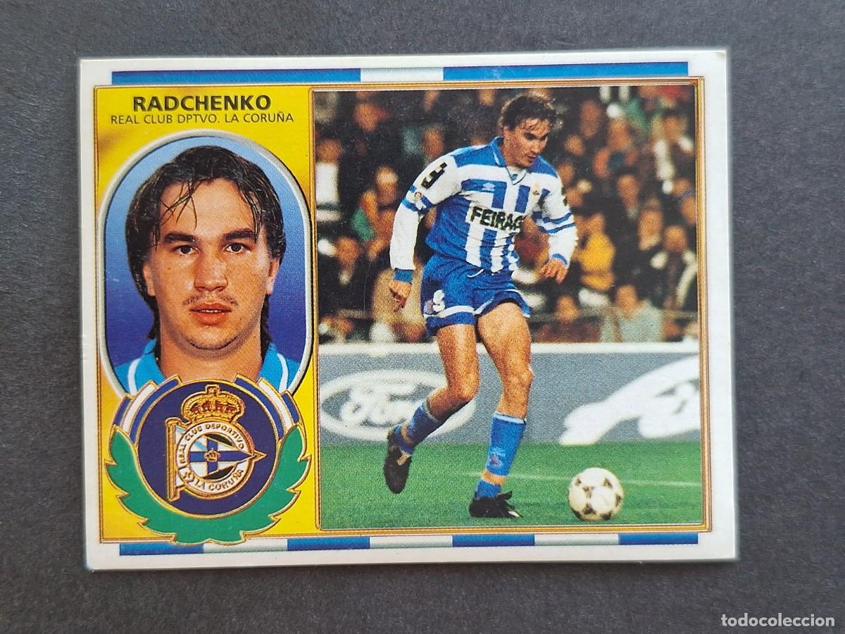 Fu&szlig;ball-Sticker: L5 RADCHENKO DEPORTIVO DE LA CORU&Ntilde;A LIGA ESTE 1996 1997 96 97 NUNCA PEGADO SIN PEGAR