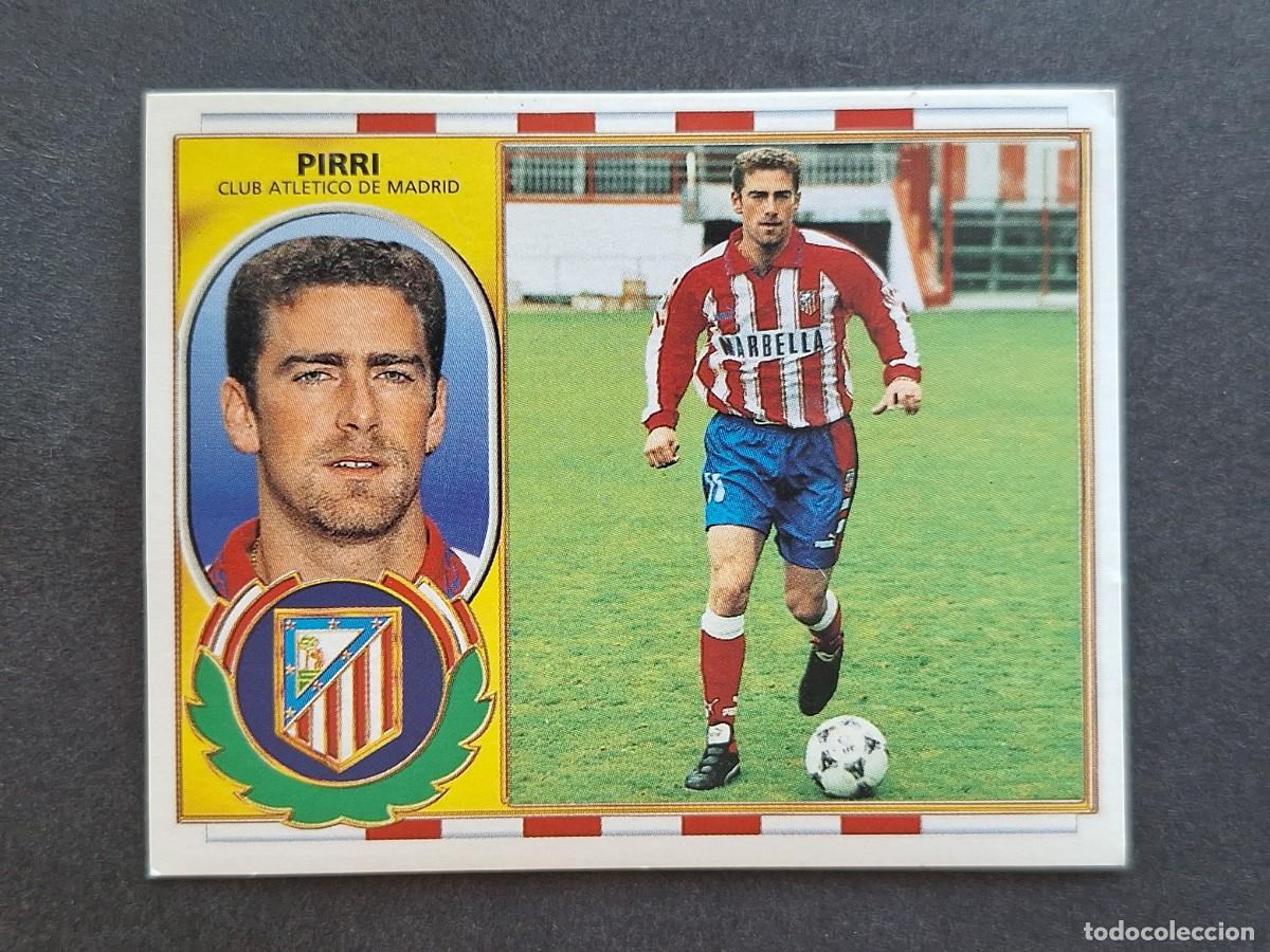 Cromos de f&uacute;tbol: L5 PIRRI ATLETICO DE MADRID LIGA ESTE 1996 1997 96 97 NUNCA PEGADO SIN PEGAR