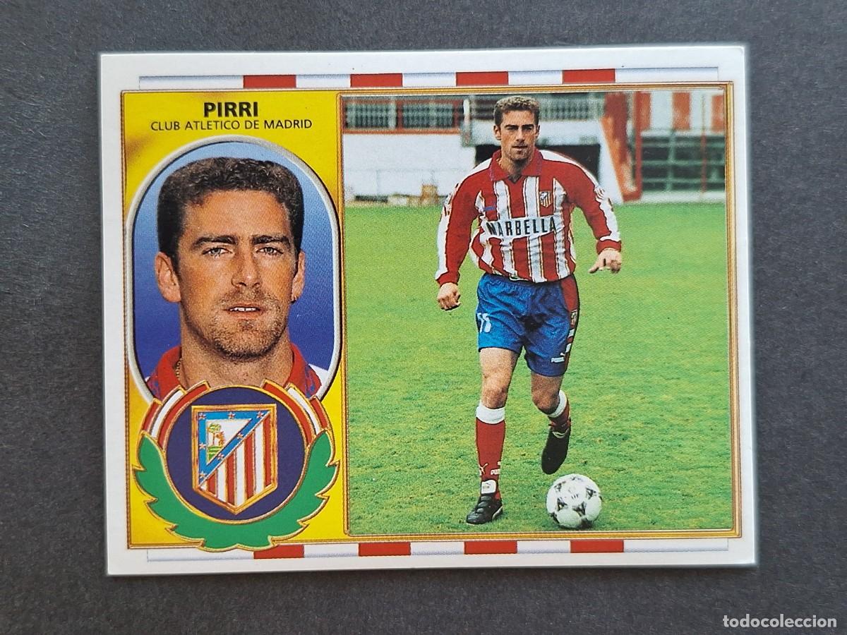 Cromos de f&uacute;tbol: L5 PIRRI ATLETICO DE MADRID LIGA ESTE 1996 1997 96 97 NUNCA PEGADO SIN PEGAR