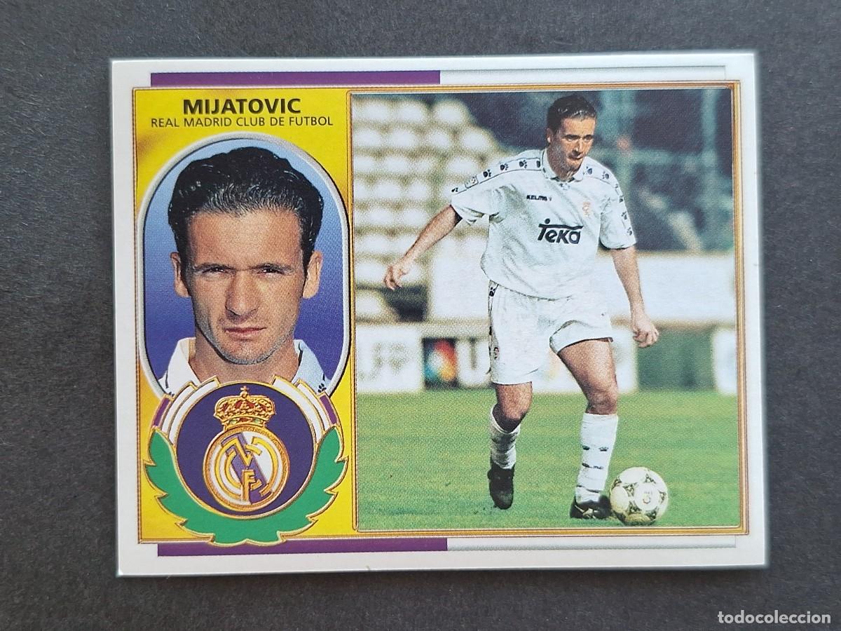 Cromos de f&uacute;tbol: L5 MIJATOVIC REAL MADRID LIGA ESTE 1996 1997 96 97 NUNCA PEGADO SIN PEGAR