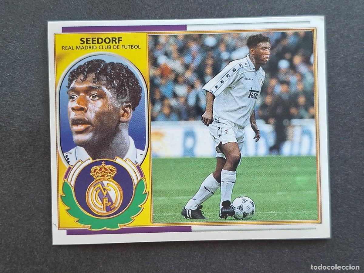 Fu&szlig;ball-Sticker: L5 SEEDORF REAL MADRID LIGA ESTE 1996 1997 96 97 NUNCA PEGADO SIN PEGAR