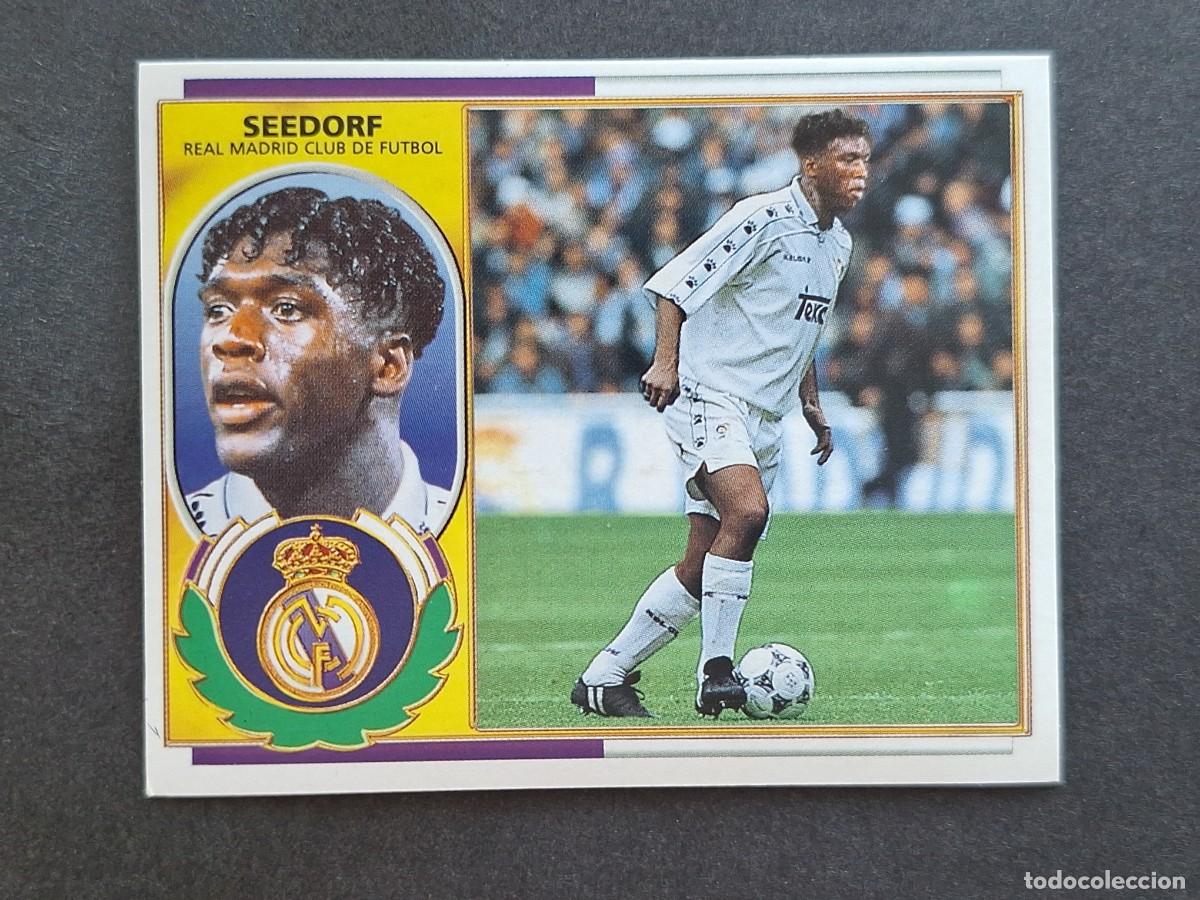 Fu&szlig;ball-Sticker: L5 SEEDORF REAL MADRID LIGA ESTE 1996 1997 96 97 NUNCA PEGADO SIN PEGAR