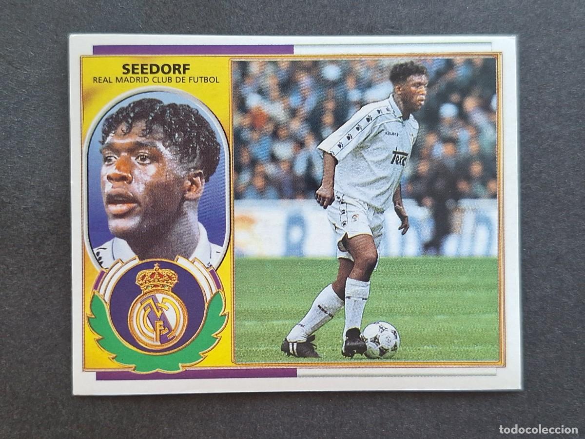 Fu&szlig;ball-Sticker: L5 SEEDORF REAL MADRID LIGA ESTE 1996 1997 96 97 NUNCA PEGADO SIN PEGAR
