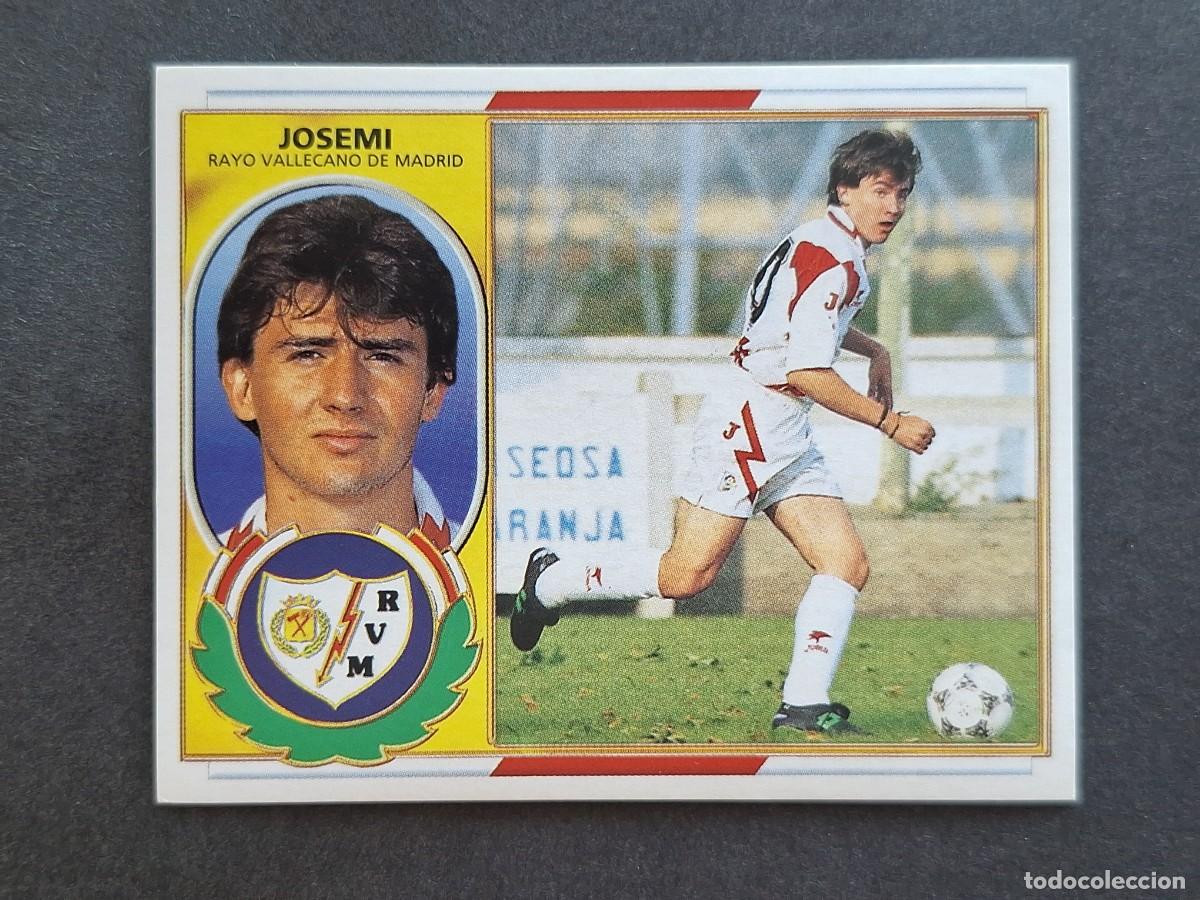 Cromos de f&uacute;tbol: L5 JOSEMI RAYO VALLECANO LIGA ESTE 1996 1997 96 97 NUNCA PEGADO SIN PEGAR