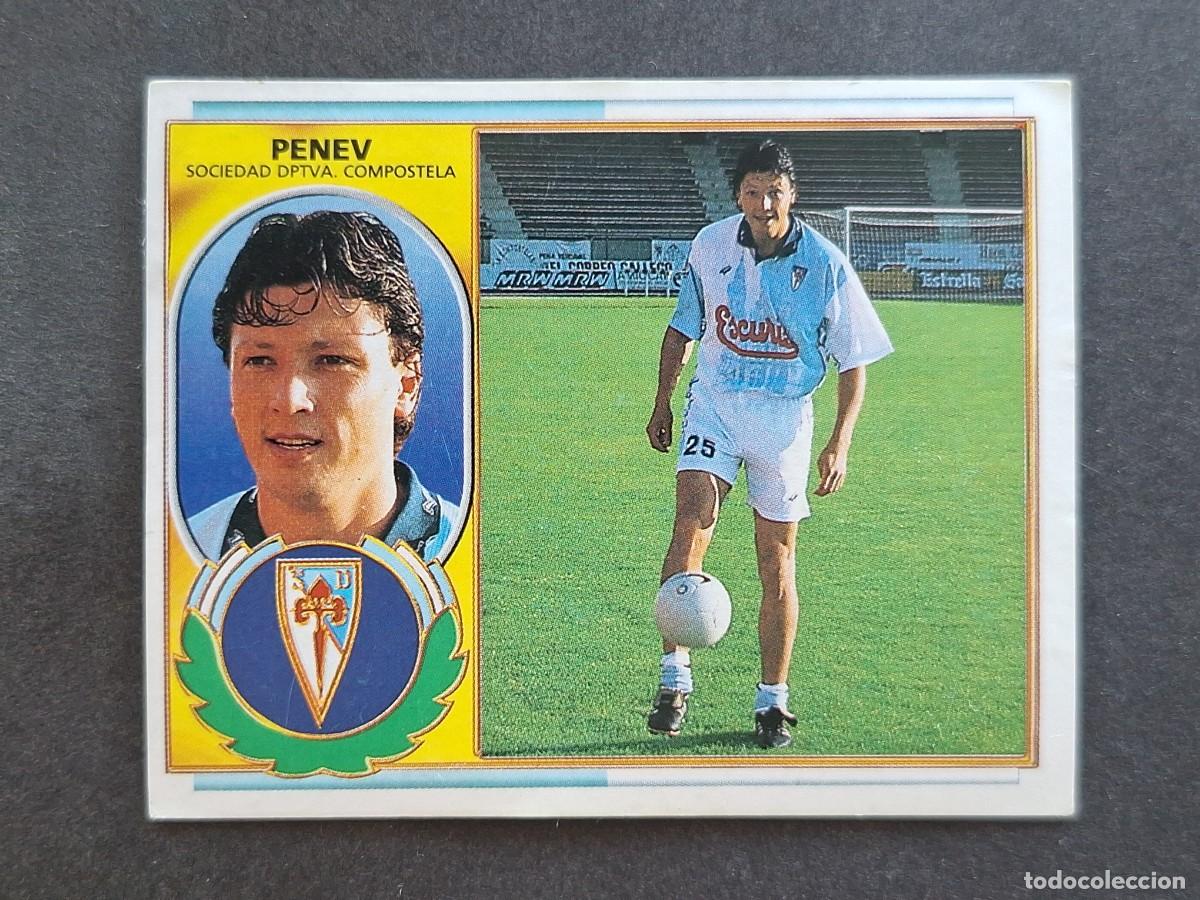 Cromos de f&uacute;tbol: L5 PENEV S. D. COMPOSTELA COLOCA LIGA ESTE 1996 1997 96 97 NUNCA PEGADO SIN PEGAR