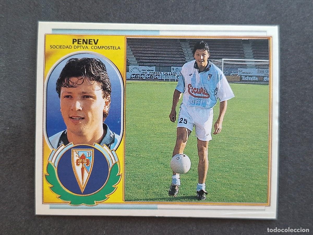 Cromos de f&uacute;tbol: L5 PENEV S. D. COMPOSTELA COLOCA LIGA ESTE 1996 1997 96 97 NUNCA PEGADO SIN PEGAR
