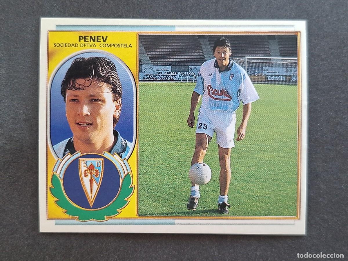 Cromos de f&uacute;tbol: L5 PENEV S. D. COMPOSTELA COLOCA LIGA ESTE 1996 1997 96 97 NUNCA PEGADO SIN PEGAR