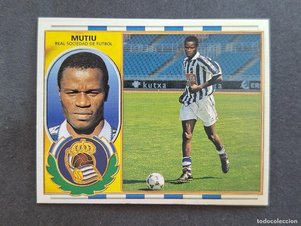 Cromos de f&uacute;tbol: L5 MUTIU REAL SOCIEDAD COLOCA LIGA ESTE 1996 1997 96 97 NUNCA PEGADO SIN PEGAR