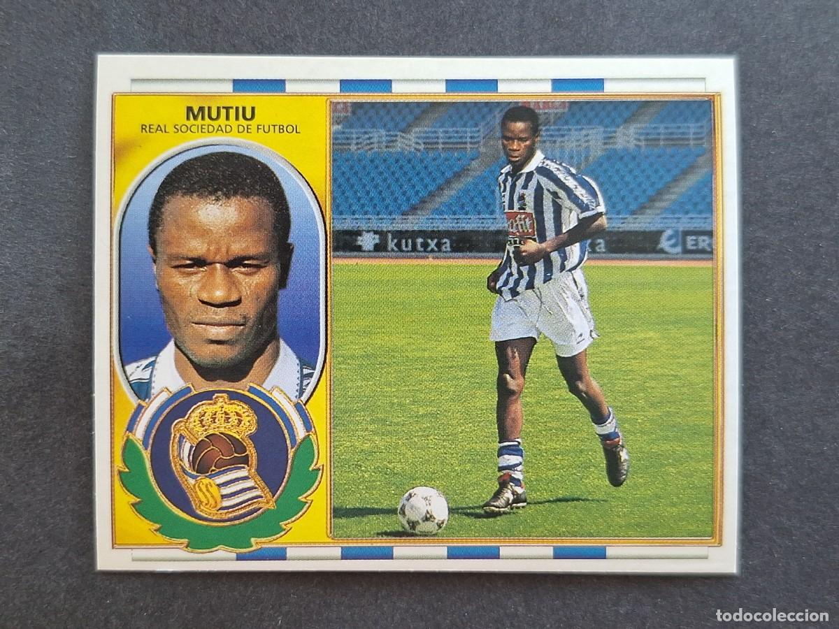 Cromos de f&uacute;tbol: L5 MUTIU REAL SOCIEDAD COLOCA LIGA ESTE 1996 1997 96 97 NUNCA PEGADO SIN PEGAR