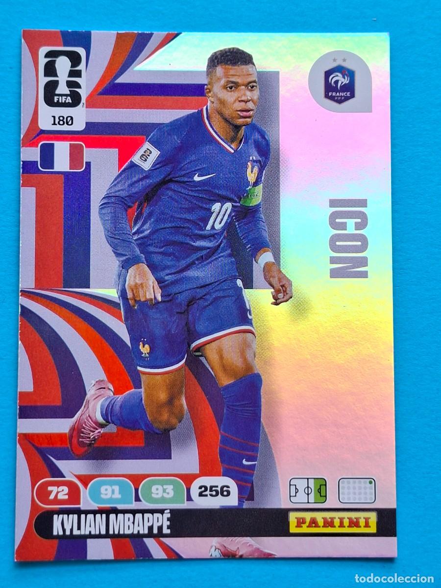 Cromos de f&uacute;tbol: Icon #180 KYLIAN MBAPPE (France) - PANINI Adrenalyn XL FIFA World CUP 2026