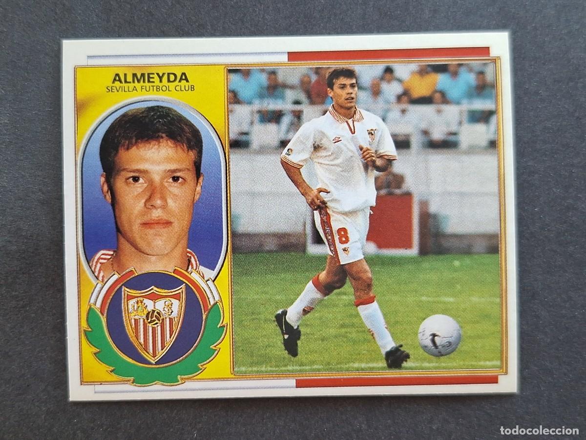 Cromos de f&uacute;tbol: L5 ALMEYDA SEVILLA F. C. COLOCA LIGA ESTE 1996 1997 96 97 NUNCA PEGADO SIN PEGAR