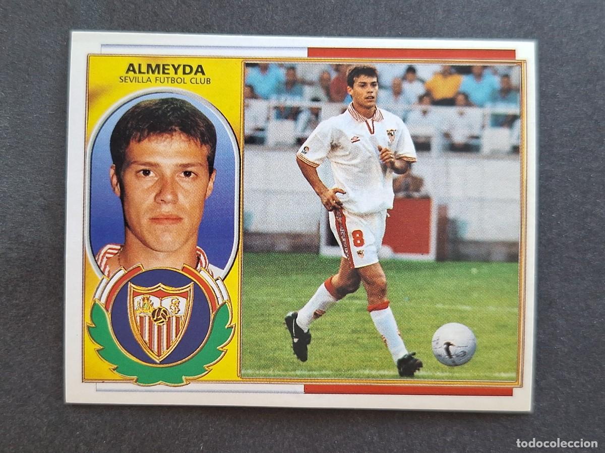 Cromos de f&uacute;tbol: L5 ALMEYDA SEVILLA F. C. COLOCA LIGA ESTE 1996 1997 96 97 NUNCA PEGADO SIN PEGAR