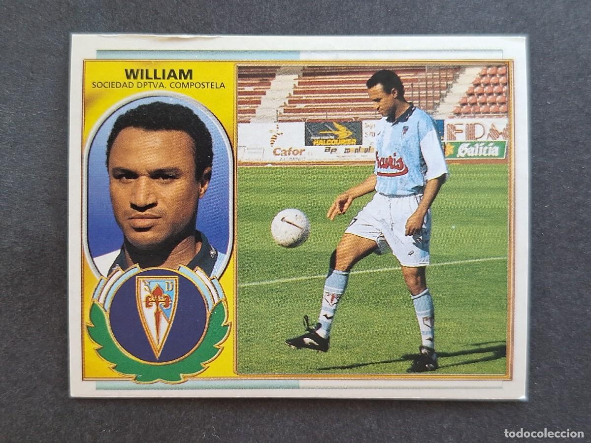 Cromos de Futebol: L5 WILLIAM S. D. COMPOSTELA FICHAJE 1 BIS LIGA ESTE 1996 1997 96 97 NUNCA PEGADO SIN PEGAR