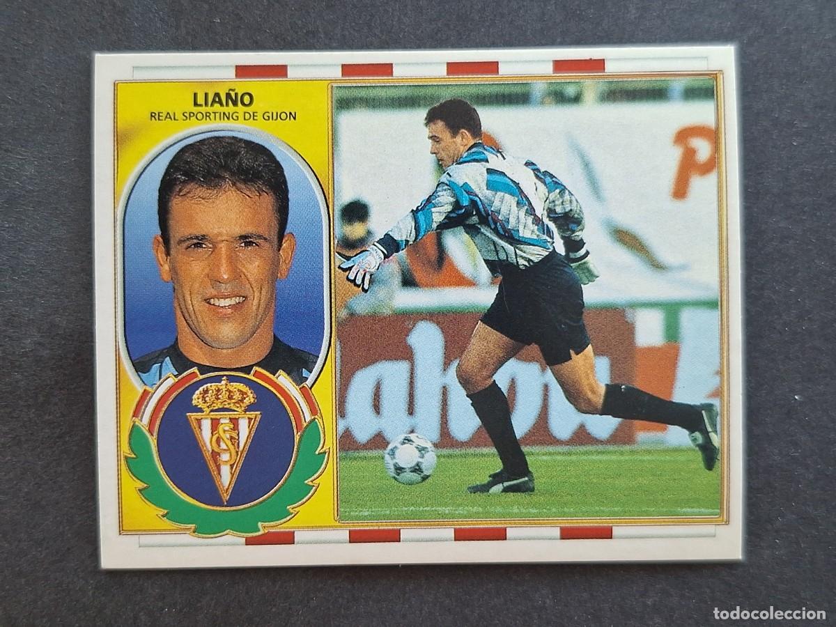 Cromos de f&uacute;tbol: L5 LIA&Ntilde;O SPORTING DE GIJON FICHAJE 26 LIGA ESTE 1996 1997 96 97 NUNCA PEGADO SIN PEGAR