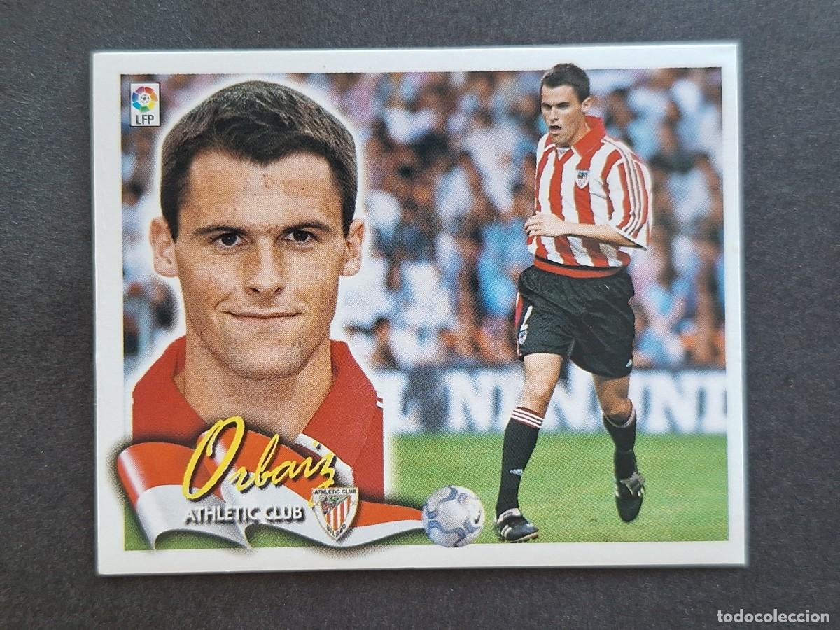 Cromos de f&uacute;tbol: L6 ORBAIZ ATHLETIC CLUB DE BILBAO LIGA ESTE 2000 2001 00 01 NUNCA PEGADO SIN PEGAR