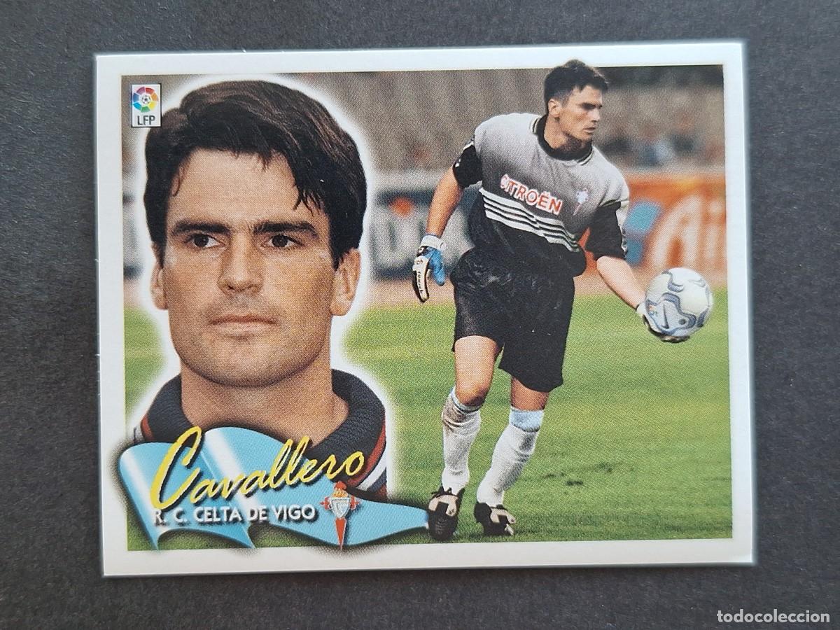 Cromos de f&uacute;tbol: L6 CAVALLERO CELTA DE VIGO LIGA ESTE 2000 2001 00 01 NUNCA PEGADO SIN PEGAR