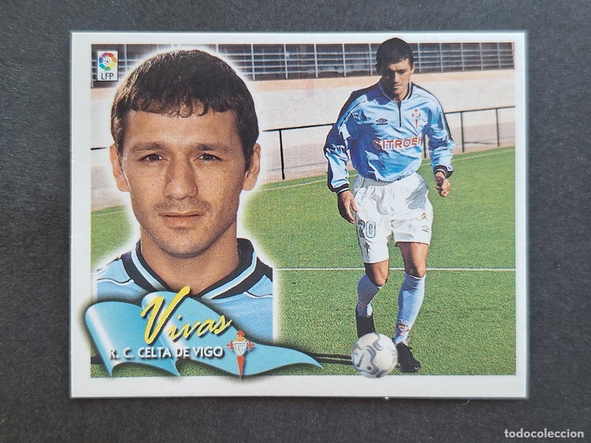 Cromos de f&uacute;tbol: L6 VIVAS CELTA DE VIGO LIGA ESTE 2000 2001 00 01 NUNCA PEGADO SIN PEGAR