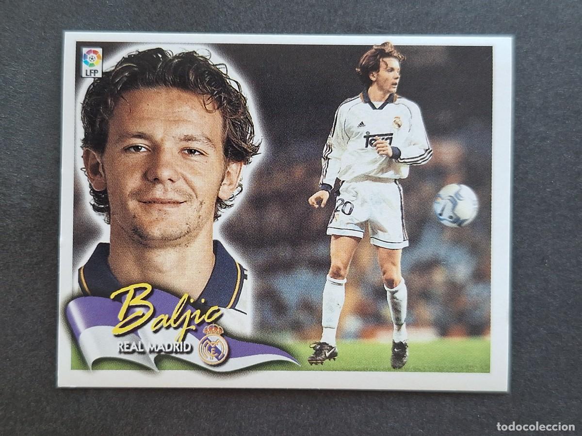 Cartes &agrave; collectionner de Football: L6 BALJIC REAL MADRID LIGA ESTE 2000 2001 00 01 NUNCA PEGADO SIN PEGAR