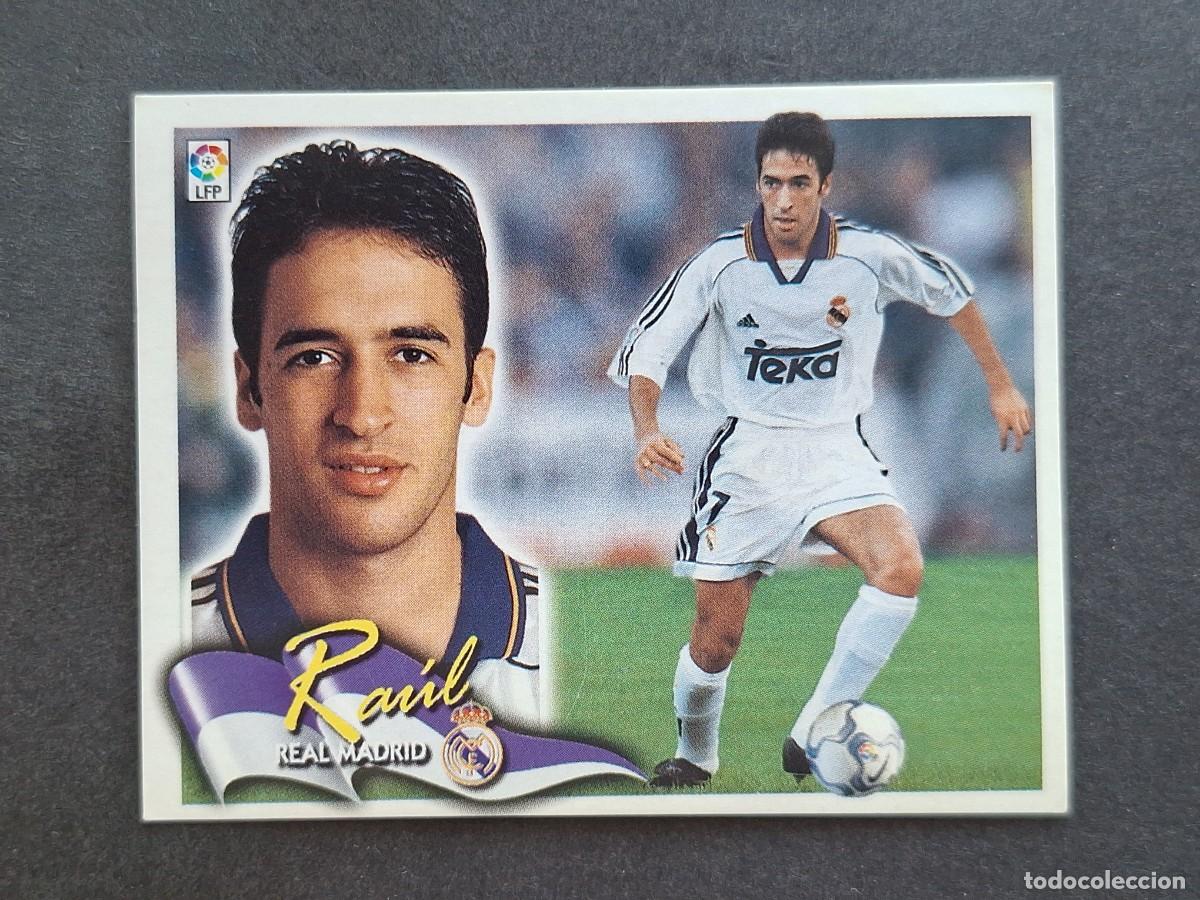 Cartes &agrave; collectionner de Football: L6 RAUL REAL MADRID LIGA ESTE 2000 2001 00 01 NUNCA PEGADO SIN PEGAR