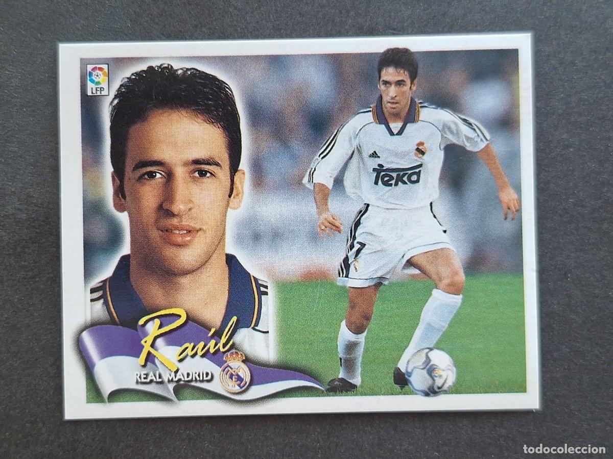 Cartes &agrave; collectionner de Football: L6 RAUL REAL MADRID LIGA ESTE 2000 2001 00 01 NUNCA PEGADO SIN PEGAR