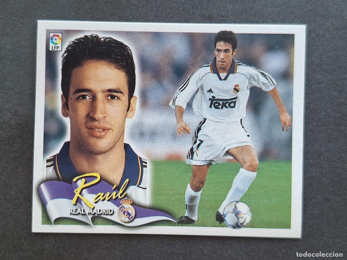 Cartes &agrave; collectionner de Football: L6 RAUL REAL MADRID LIGA ESTE 2000 2001 00 01 NUNCA PEGADO SIN PEGAR