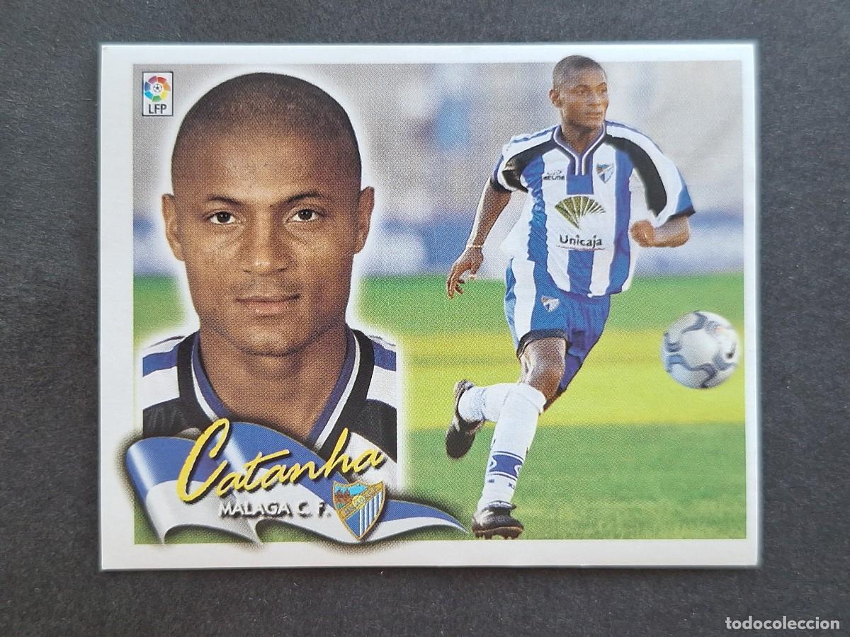 Cartes &agrave; collectionner de Football: L6 CATANHA MALAGA C. F. LIGA ESTE 2000 2001 00 01 NUNCA PEGADO SIN PEGAR
