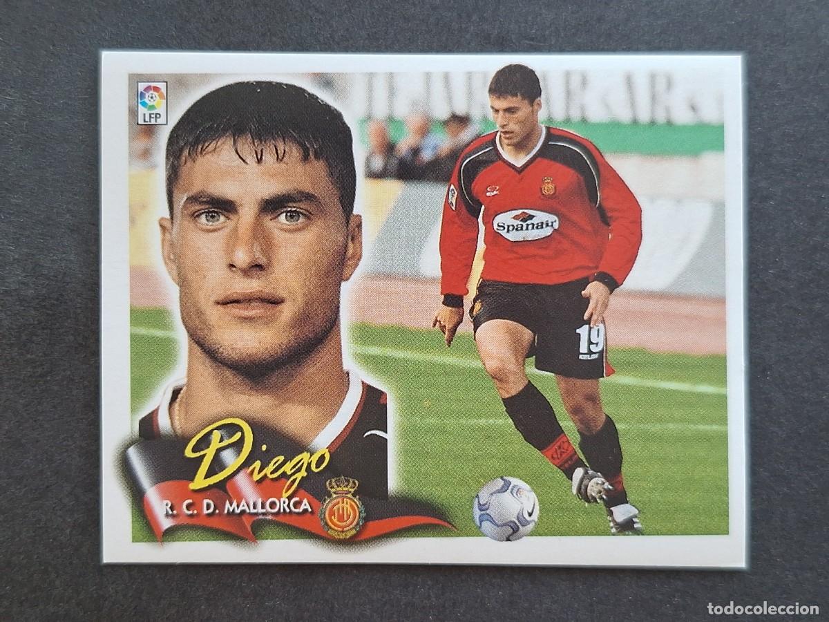 Cartes &agrave; collectionner de Football: L6 DIEGO R. C. D. MALLORCA LIGA ESTE 2000 2001 00 01 NUNCA PEGADO SIN PEGAR
