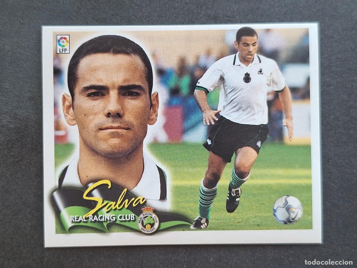 Figurine di Calcio: L6 SALVA RACING DE SANTANDER LIGA ESTE 2000 2001 00 01 NUNCA PEGADO SIN PEGAR