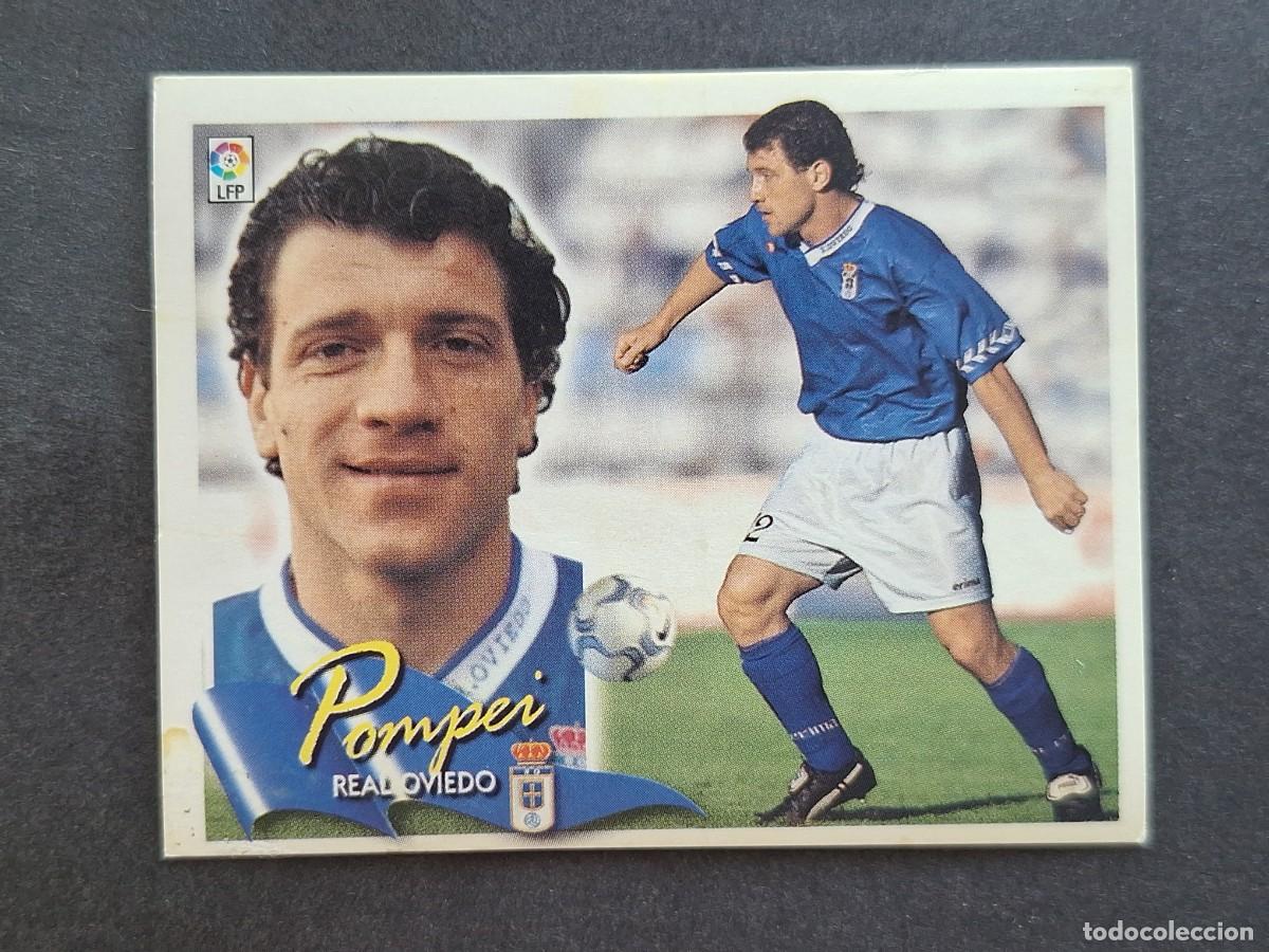 Football Stickers: L6 POMPEI REAL OVIEDO LIGA ESTE 2000 2001 00 01 NUNCA PEGADO SIN PEGAR