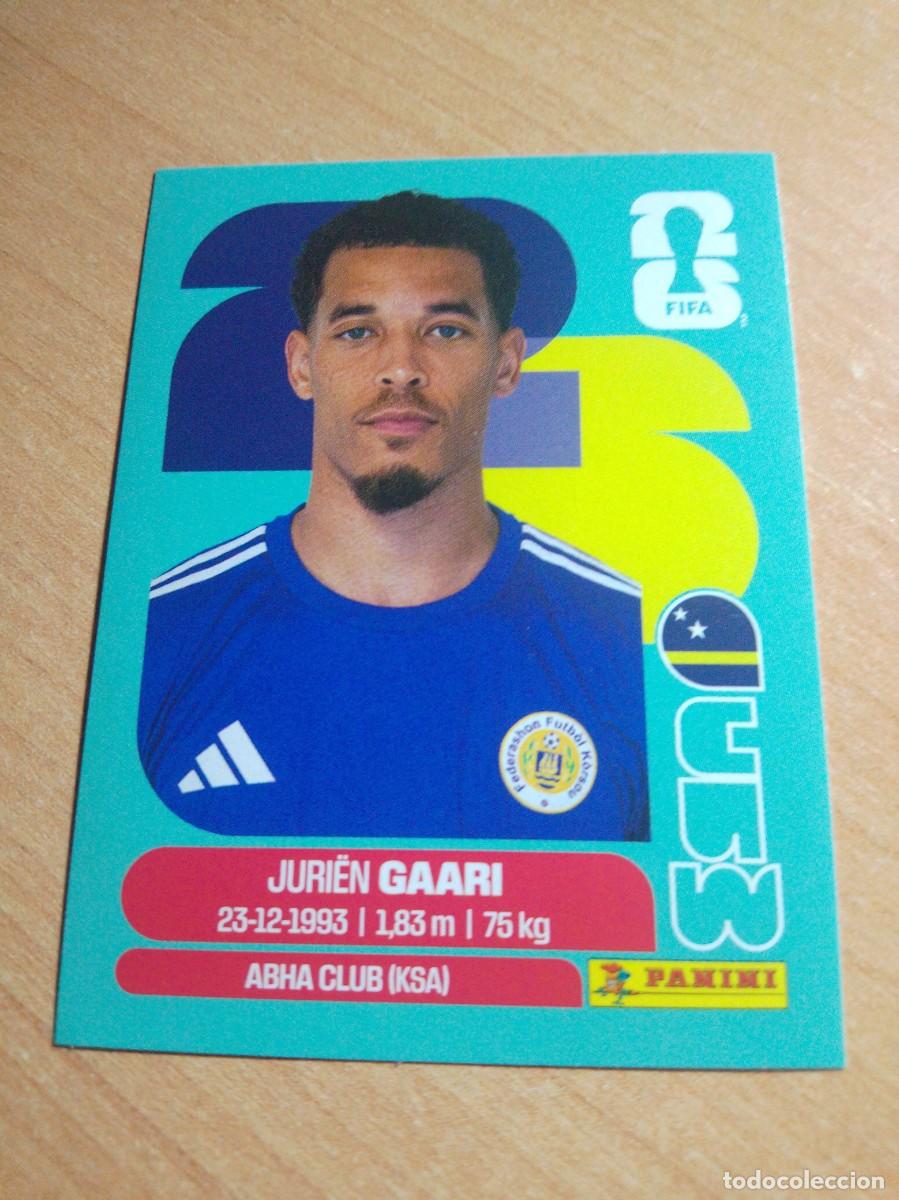 Cromos de Futebol: GAARI CURA&Ccedil;AO CUW 5 MUNDIAL FIFA WORLD CUP 2026 26 PANINI STICKERS NUEVO