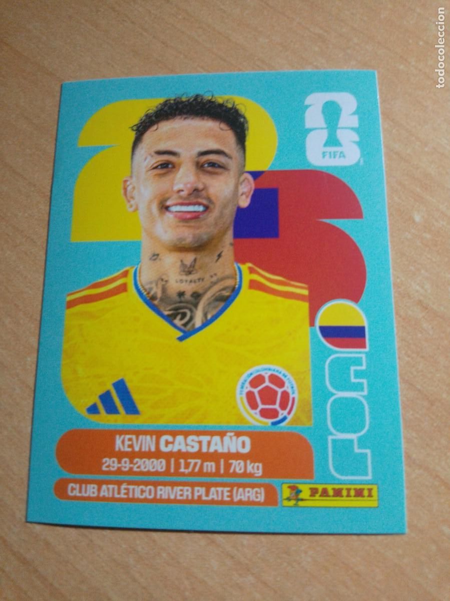 Cromos de Futebol: COL 11 KEVIN CASTA&Ntilde;O COLOMBIA MUNDIAL FIFA WORLD CUP 2026 26 PANINI STICKERS NUEVO
