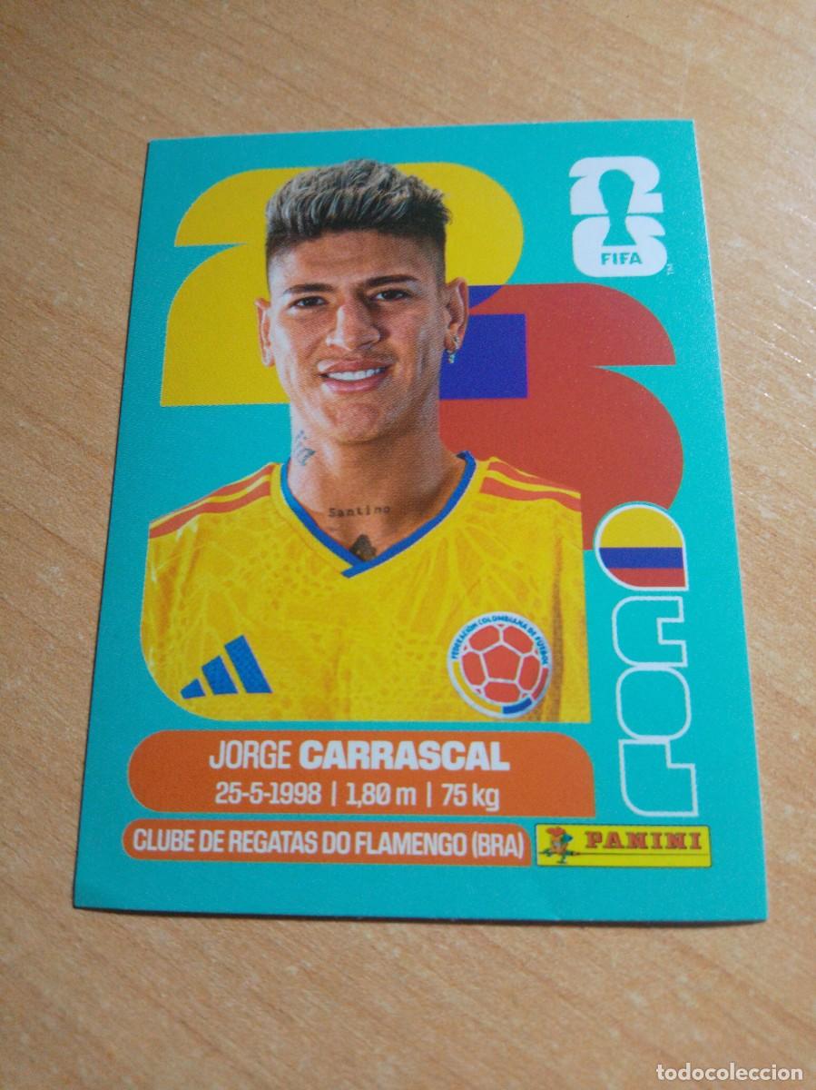 Cromos de Futebol: COL 16 CARRASCAL COLOMBIA MUNDIAL FIFA WORLD CUP 2026 26 PANINI STICKERS NUEVO