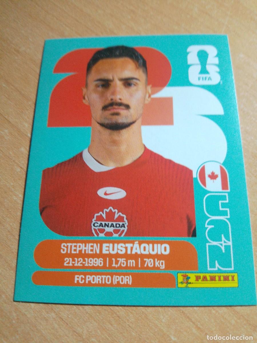 Fu&szlig;ball-Sticker: EUST&Aacute;QUIO CANAD&Aacute; CAN 10 MUNDIAL FIFA WORLD CUP 2026 26 PANINI STICKERS NUEVO