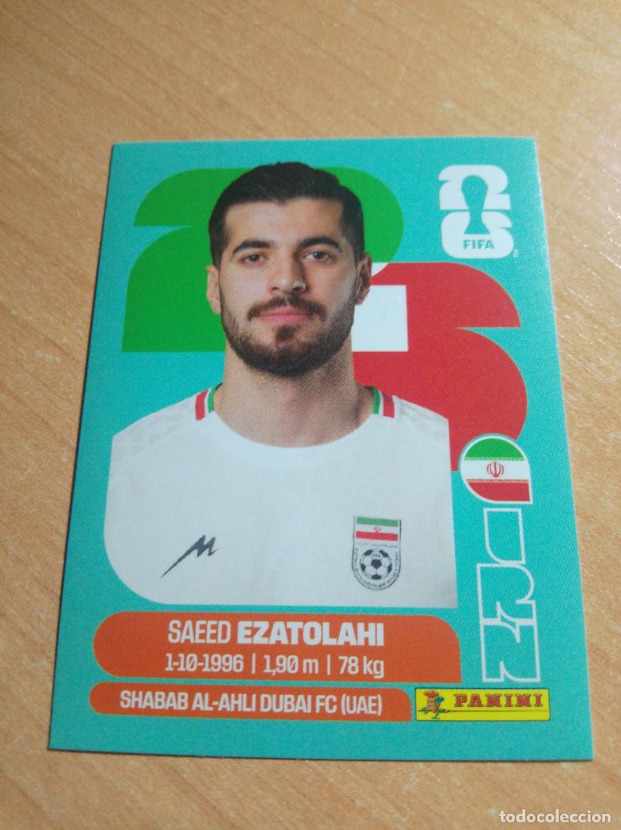 Fu&szlig;ball-Sticker: EZATOLAHI IR&Aacute;N IRN 11 MUNDIAL FIFA WORLD CUP 2026 26 PANINI STICKERS NUEVO