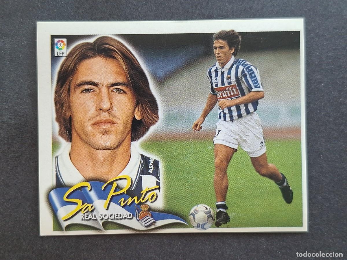 Fu&szlig;ball-Sticker: L6 SA PINTO REAL SOCIEDAD LIGA ESTE 2000 2001 00 01 NUNCA PEGADO SIN PEGAR