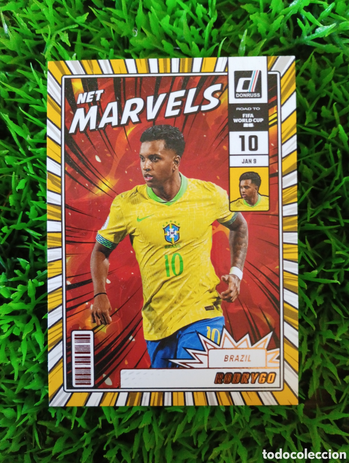 Football Stickers: Rodrygo Brasil MARVELS Donruss 25-26 # 5