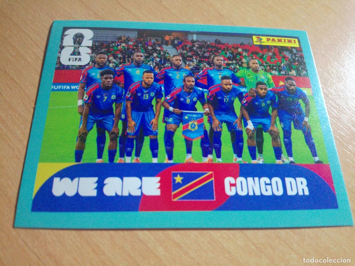 Cromos de f&uacute;tbol: COD 13 PLANTILLA REPUBLICA CONGO MUNDIAL FIFA WORLD CUP 2026 26 PANINI STICKERS NUEVO
