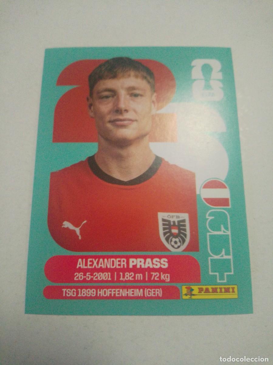 Cromos de f&uacute;tbol: PRASS AUSTRIA AUT 9 MUNDIAL FIFA WORLD CUP 2026 26 PANINI STICKERS NUEVO