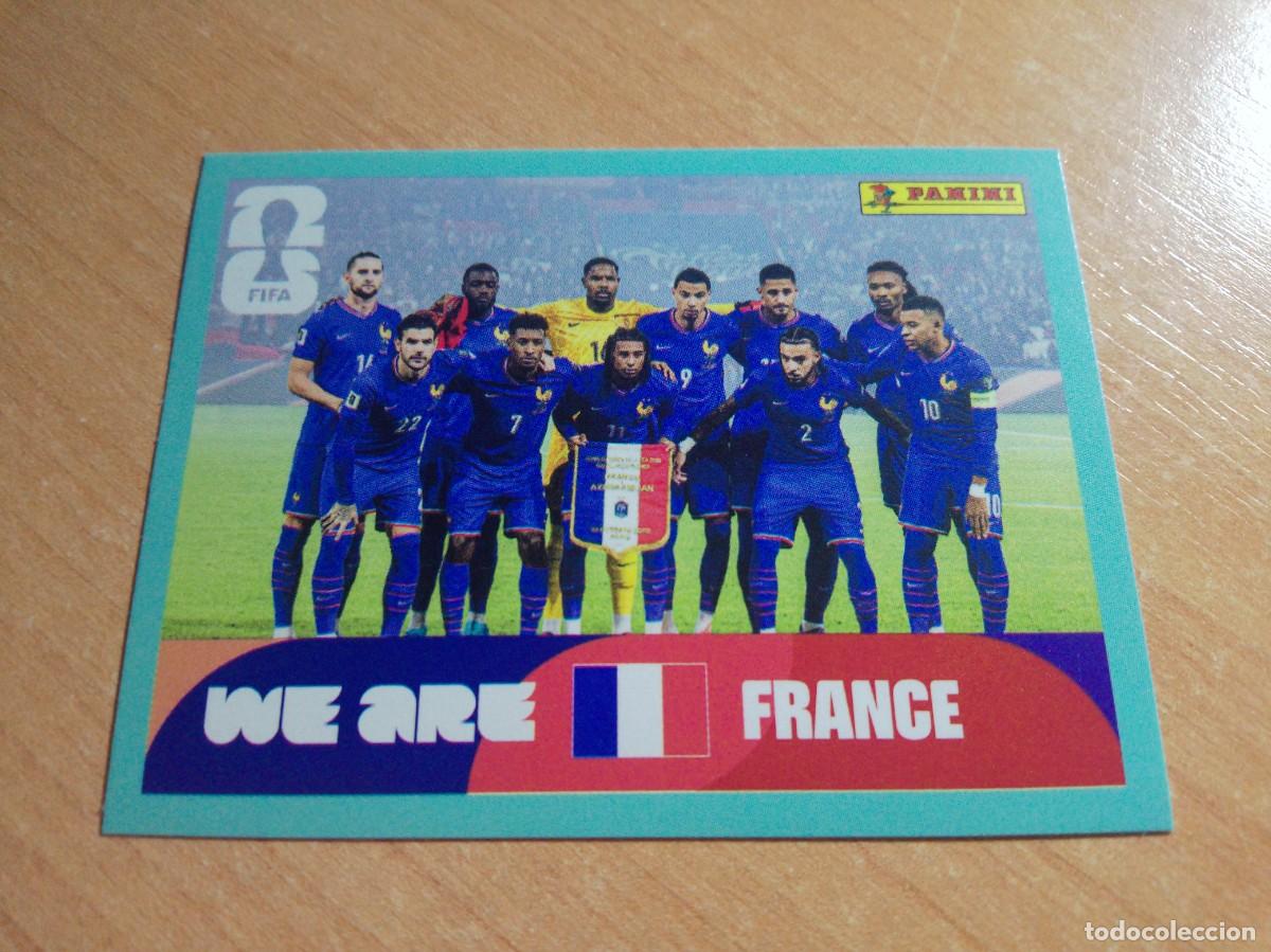 Cromos de f&uacute;tbol: FRA 13 SELECCION DE FRANCIA MUNDIAL FIFA WORLD CUP 2026 26 PANINI STICKERS NUEVO