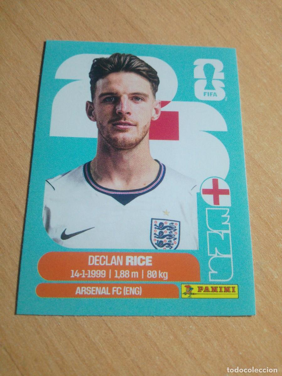 Cromos de f&uacute;tbol: DECLAN RICE INGLATERRA ENG 10 MUNDIAL FIFA WORLD CUP 2026 26 PANINI STICKERS NUEVO