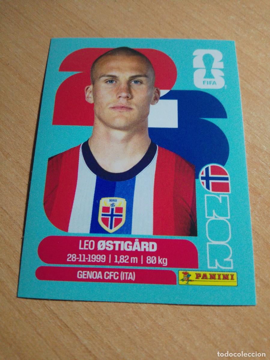 Cromos de f&uacute;tbol: &Oslash;STIG&Aring;RD NORUEGA NOR 4 MUNDIAL FIFA WORLD CUP 2026 26 PANINI STICKERS NUEVO